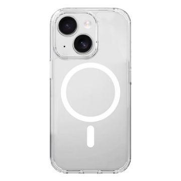 iPhone 15 Plus Clear MagSafe Shockproof Case by Kalebol - 1