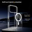 iPhone 13 Pro Max Green MagSafe Shockproof Clear Case - 6