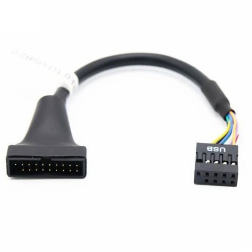 USB3.0 Adapter Cable 2pcs (20 Pin Male to 9 Pin Female) - 1