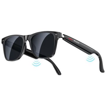 Yesido IO35 Smart Music Glasses, IP54 Waterproof, BT Call, Black - 1