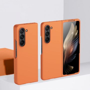 Galaxy Z Fold7 Kalebol Ultra-thin Shockproof Case (Orange) - 1