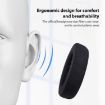2 Pack Black Lambskin Earphone Earpads for Philips SHP9500 - 4