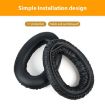 Snap-on Earpads for Sennheiser PXC550/PXC480/MB660 (2pcs, Black) - 3