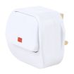 13A UK Wall Plug Adapter with On/Off Switch & Fuse - 2