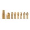 Mini DIY WLXY Brass Electric Drill Set with Chucks & Bits - 4