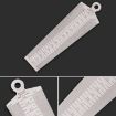 Wedge Feeler Gap Taper Gauge 30-45mm Stainless Steel Ruler Tool - 2