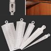 Wedge Feeler Gap Taper Gauge 30-45mm Stainless Steel Ruler Tool - 5