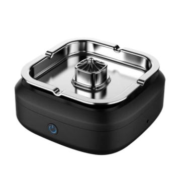 Creative Air Purifier Ashtray MD-Y04 - Black - 1