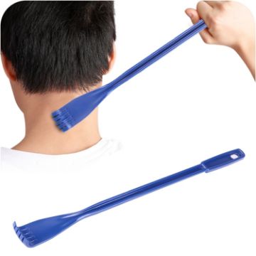 Handheld Plastic Back Scratcher Massager, 45cm, Random Color - 1
