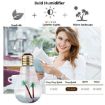 Colorful Light Bulb Shape 400ML Aromatherapy Humidifier (Gold) - 4