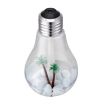 400ML Silver Bulb Shape Aromatherapy Humidifier with Colorful Light - 2