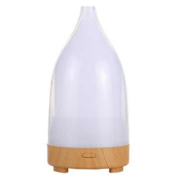 Mini Humidifier with Colorful Light, 5W Bulb Shape, 50ml (White) - 1
