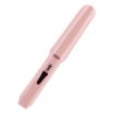 Mini USB Rechargeable Pink Wireless Hair Straightener & Curler - 2