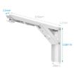 8" Wall-mounted Foldable Spring Shelf for Dining Table Storage - 2