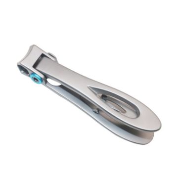 Stainless Steel Nail Clipper Nipper, Size L, 8.8 x 1.6cm (Silver) - 1