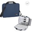 HAWEEL 13"-14" Laptop Bag for Macbook, Lenovo, ASUS, HP - Navy Blue - 1