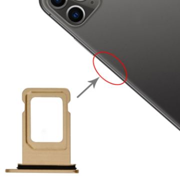 Yellow SIM Card Tray for iPhone 11 - 1