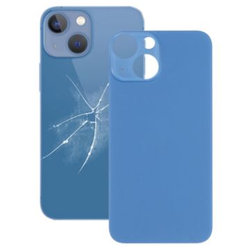 Replacement Blue Glass Back Cover with Camera Hole for iPhone 13 mini - 1