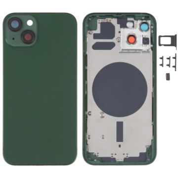 iPhone 13 Green Back Housing, SIM Tray, Side Keys & Camera Lens - 1