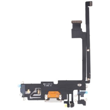 iPhone 12 Pro Max White Charging Port Flex Cable - 1