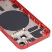 iPhone 13 Mini Red Back Cover with SIM Tray & Camera Lens - 4