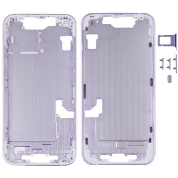 iPhone 14 Purple Middle Frame with Side Keys - 1