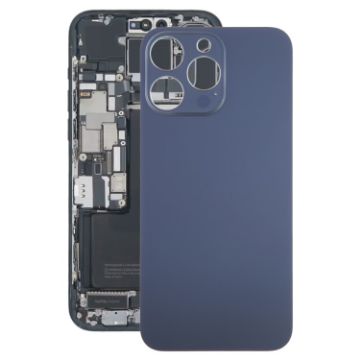 iPhone 15 Pro Max Blue Glass Battery Back Cover - 1