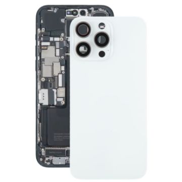 iPhone 15 Pro Max Battery Back & Lens Cover + MagSafe (White) - 1