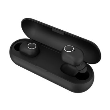 Q1 TWS Bluetooth 5.0 Wireless Sports Earphones (Black) - 1