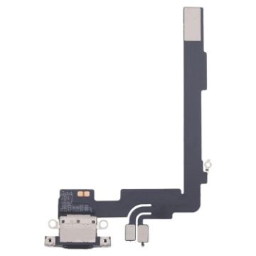 iPhone 16 Pro Max Charging Port Flex Cable (Black) - 1