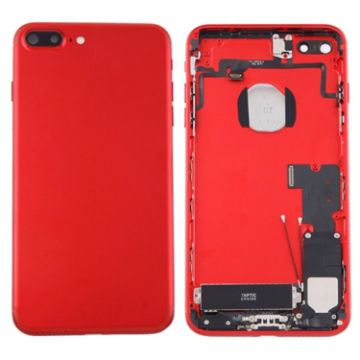 iPhone 7 Plus Red Battery Back Cover & Card Tray Assembly - 1