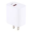 U085 20W Fast Charging USB + Type-C Travel Adapter, US Plug - 3