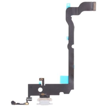 Genuine Charging Port Flex Cable for iPhone XS Max (White) - 1