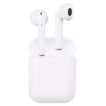 i11-TWS Wireless Earphones, Bluetooth V5.0 with Charging Box (White) - 1