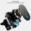 JJT-968 Magnetic Car Air Outlet Wireless Charger 15W Max (White) - 3