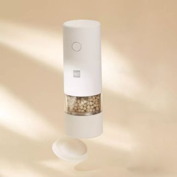 Xiaomi Youpin Huohou Electric Pepper Grinder, Automatic Mill (White) - 1
