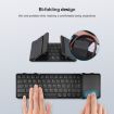 B1053 Portable Tri-Fold Bluetooth Leather Keyboard - 4