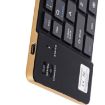 Ultra-thin Gold GK228 Bluetooth Keyboard, Foldable, Multi-OS Compatible - 4