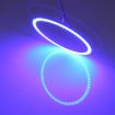 DIY 90mm 3W COB LED Circle Light Ice Blue DC9V Decorative Assembly - 4
