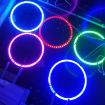 120mm 3W DIY COB LED Circle Light, Blue, DC9V - 5