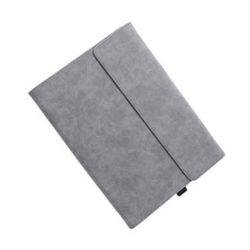 Microsoft Surface Pro 7/7+ Sheepskin Flip Case with Pen Slot (Grey) - 1