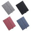 Microsoft Surface Pro 7/7+ Red Sheepskin Leather Case with Pen Slot - 2
