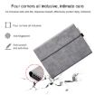 Microsoft Surface Pro 7/7+ Red Sheepskin Leather Case with Pen Slot - 4