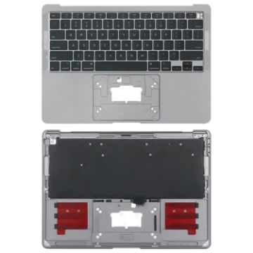 Macbook Air 13 A2179 2020 C-side Cover + US Keyboard (Grey) - 1