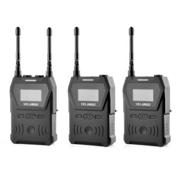 YELANGU YLG9929B MX4 UHF Wireless Mic System for DSLR Cameras - 1