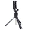 R1 Bluetooth Selfie Stick Tripod - Multifunctional, Black - 1