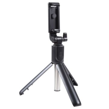 R1 Bluetooth Selfie Stick Tripod - Multifunctional, Black - 1