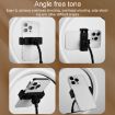 Adjustable 10" LED Fill Light with Tripod & Phone Clamp - 5