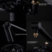 Logitech Blue Yeticaster USB Mic + Shockproof Mount & Bracket Set (Black) - 4