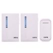 VOYE V015F2 Wireless Doorbell with Dual Receiver - 120m Range - 1